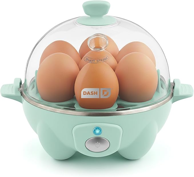 Dash Rapid 7-Egg Electric Cooker, Boiler and Poacher Aqua