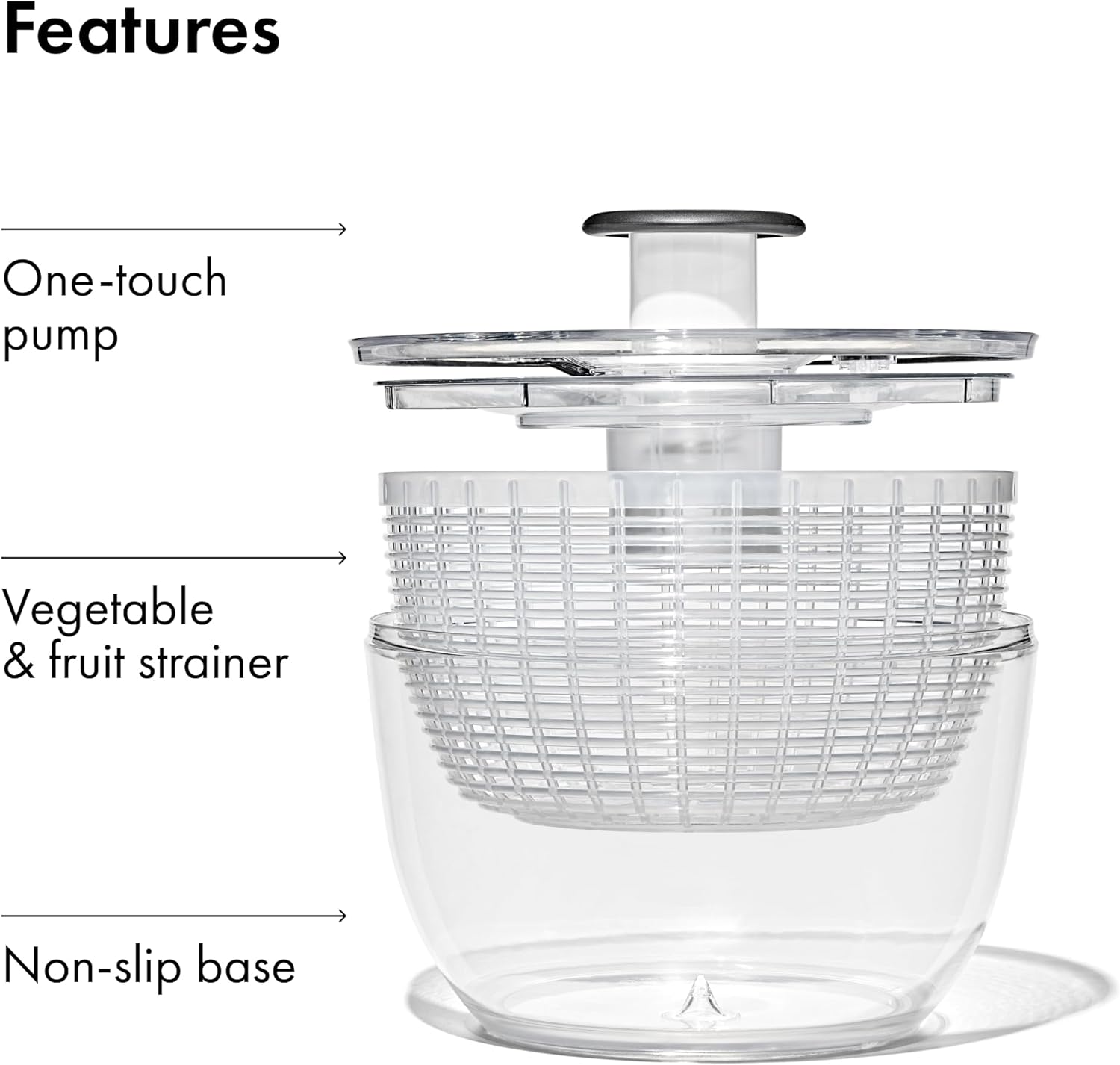 OXO Good Grips Salad Spinner 6.22 Quart