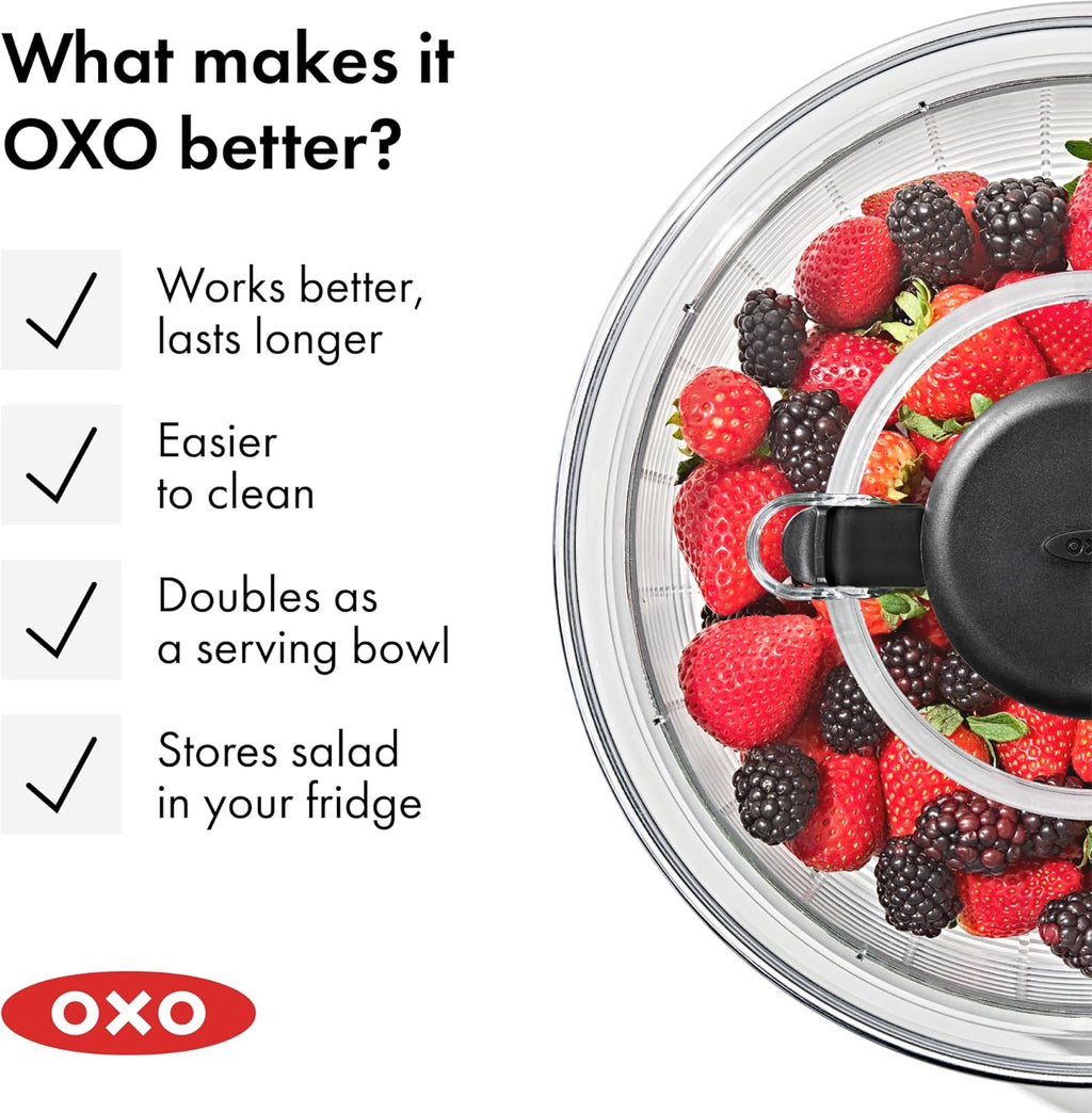 OXO Good Grips Salad Spinner 6.22 Quart