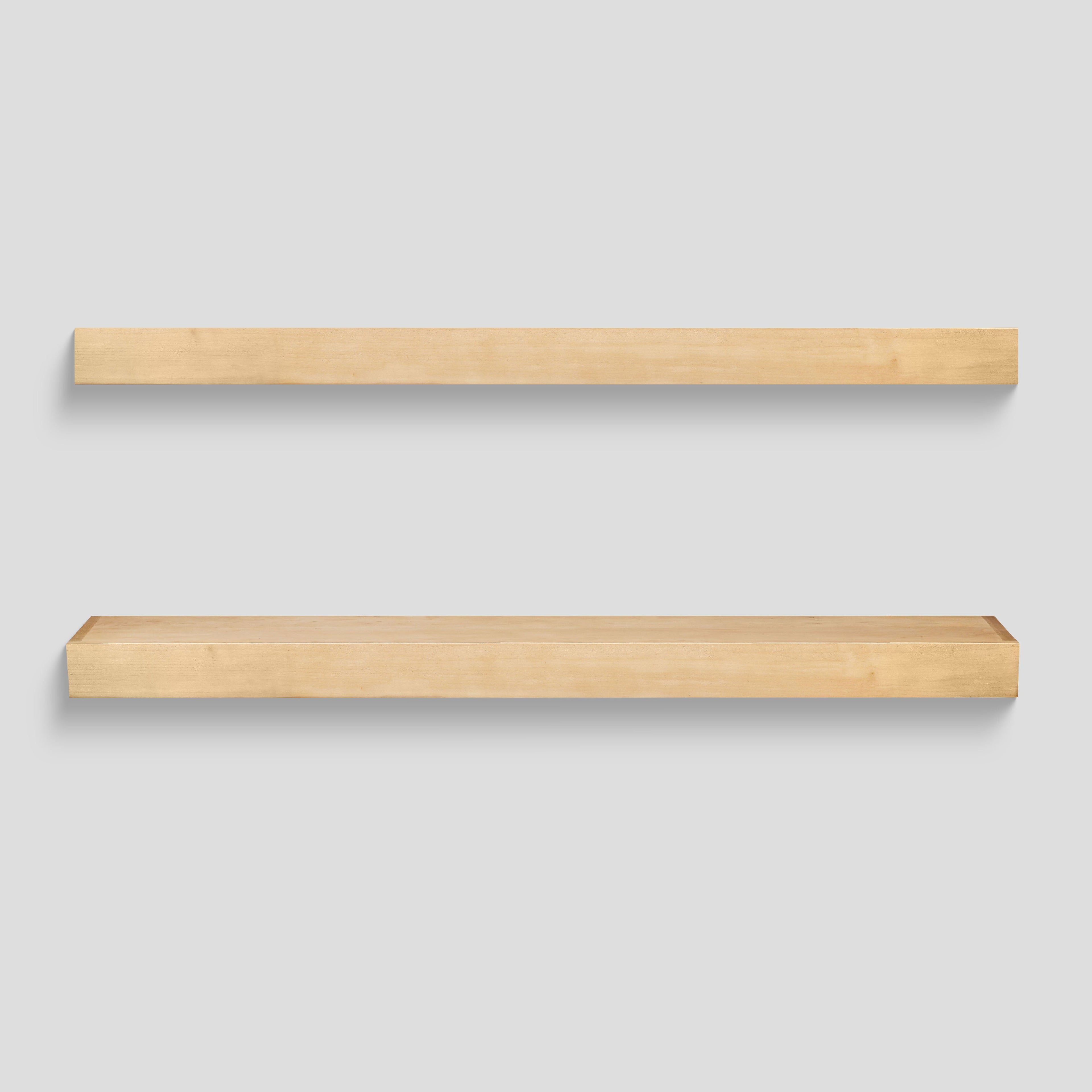 Farmhouse Floating Kitchen Shelf – Real Wood