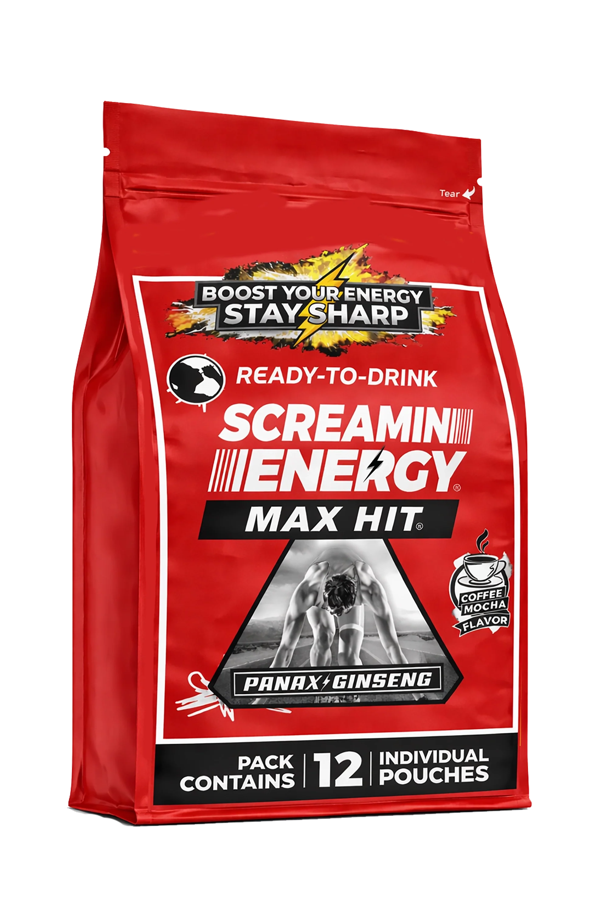 Screamin Energy Coffee Mocha